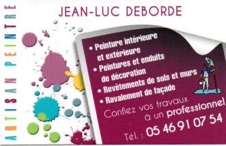entreprise de peinture Deborde